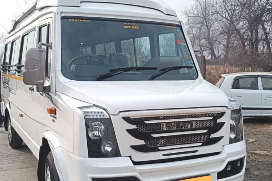 Tempo Traveller Tripmore   Rent 17 Seater Tempo Traveller In Kashmir Min 900x600 