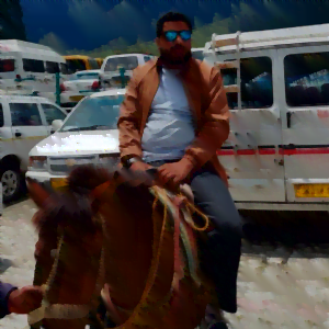 pony ride in kashmir