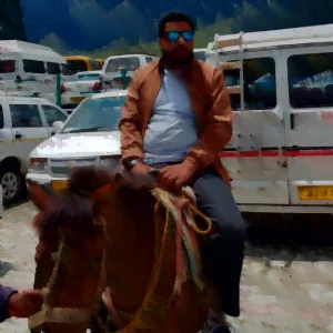 pony ride in kashmir