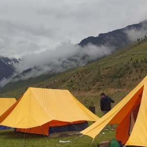 camping in gurez valley