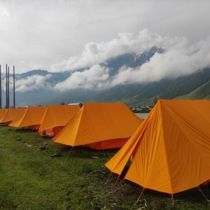 camping in gurez valley