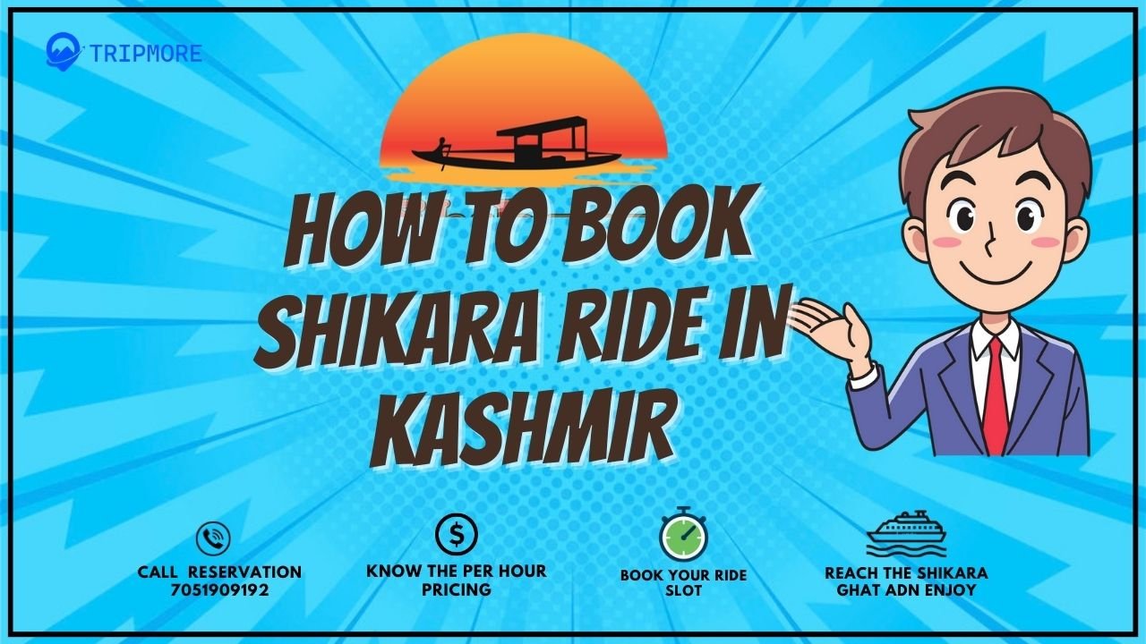 HOw to book shikara ride in Dal lake