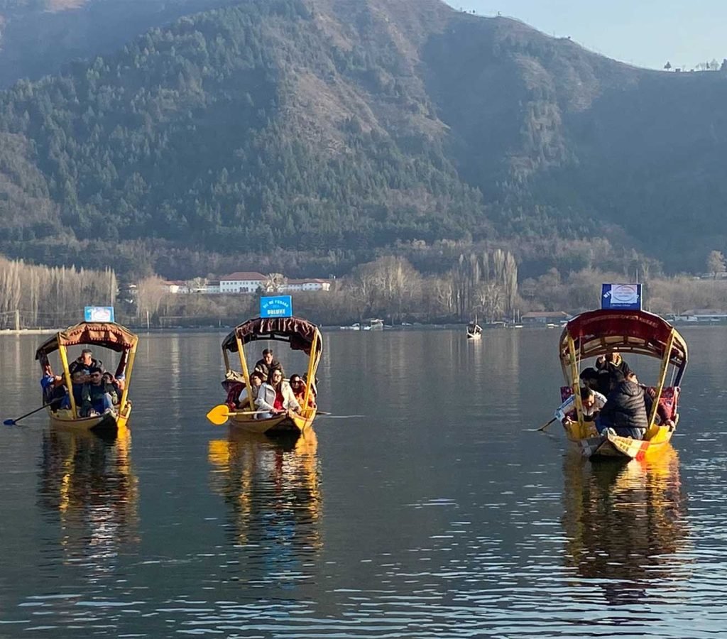 Shikara In Dal Lake