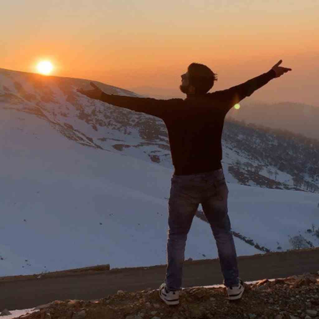 Sunset at Sinthan Top