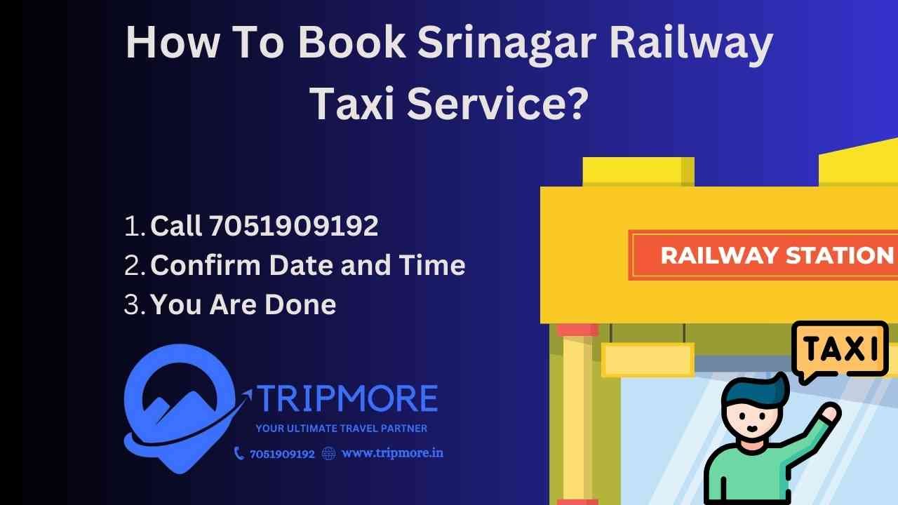 how to book taxi near srinagar railway