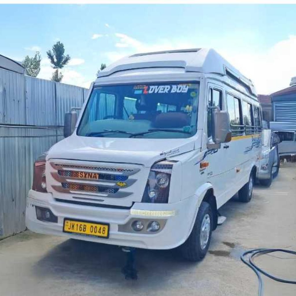 Jammu to Srinagar Tempo Traveller Jammu to Srinagar Tempo Traveller