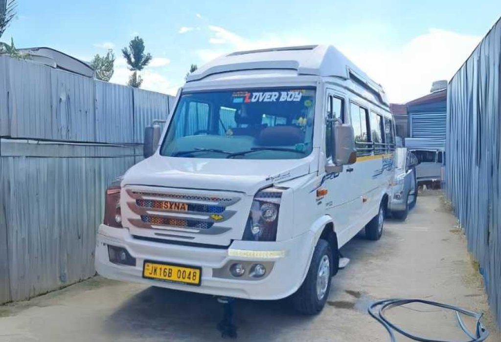 Jammu to Srinagar Tempo Traveller Jammu to Srinagar Tempo Traveller