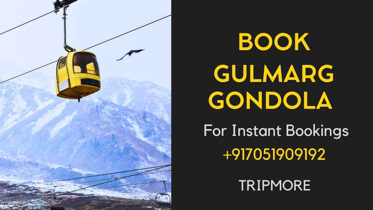 Gulmarg Gondola Booking - Book Now! 2024-2025 - Book Gondola - Tripmore