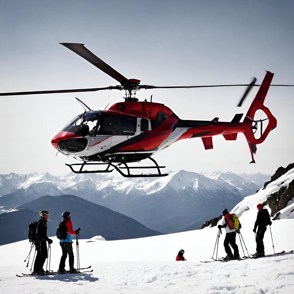 Heliskiing