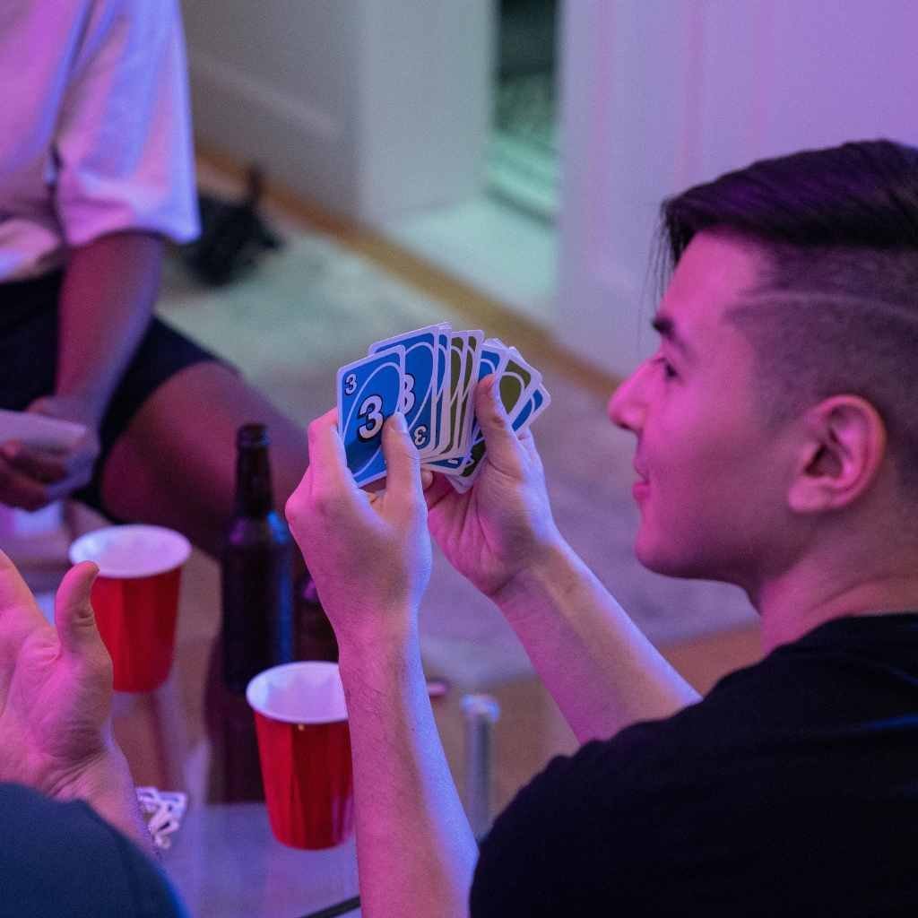 Jenga at Cheap hotel in Gulmarg