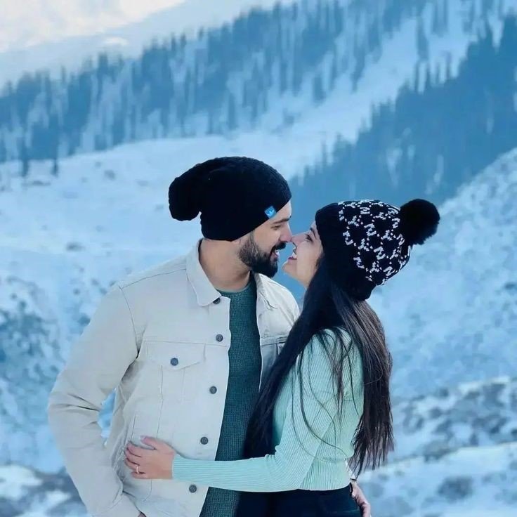 Snow fall in kashmir