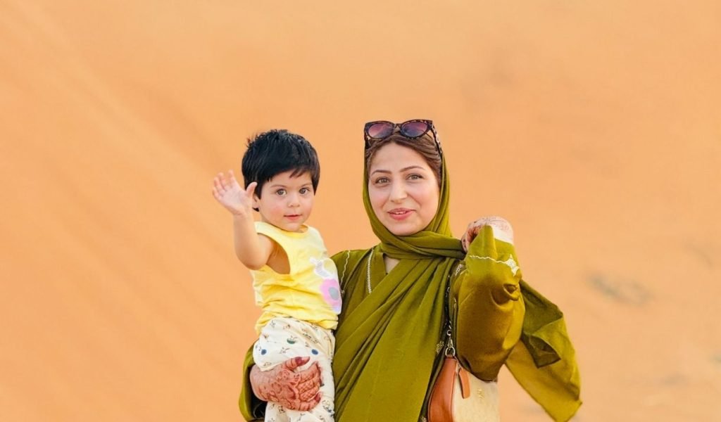 Family trip to Wahiba Sands