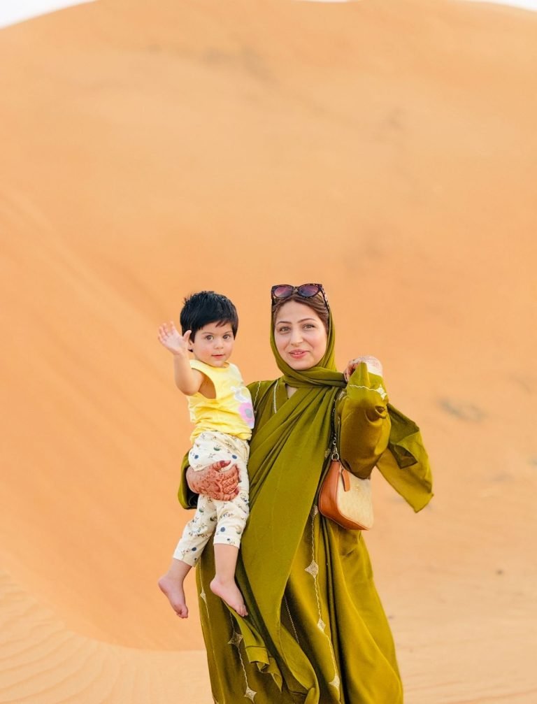 Family trip to Wahiba Sands