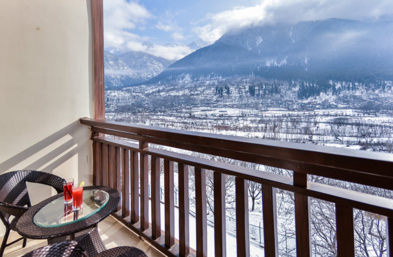 The Chinar Resort Balcony